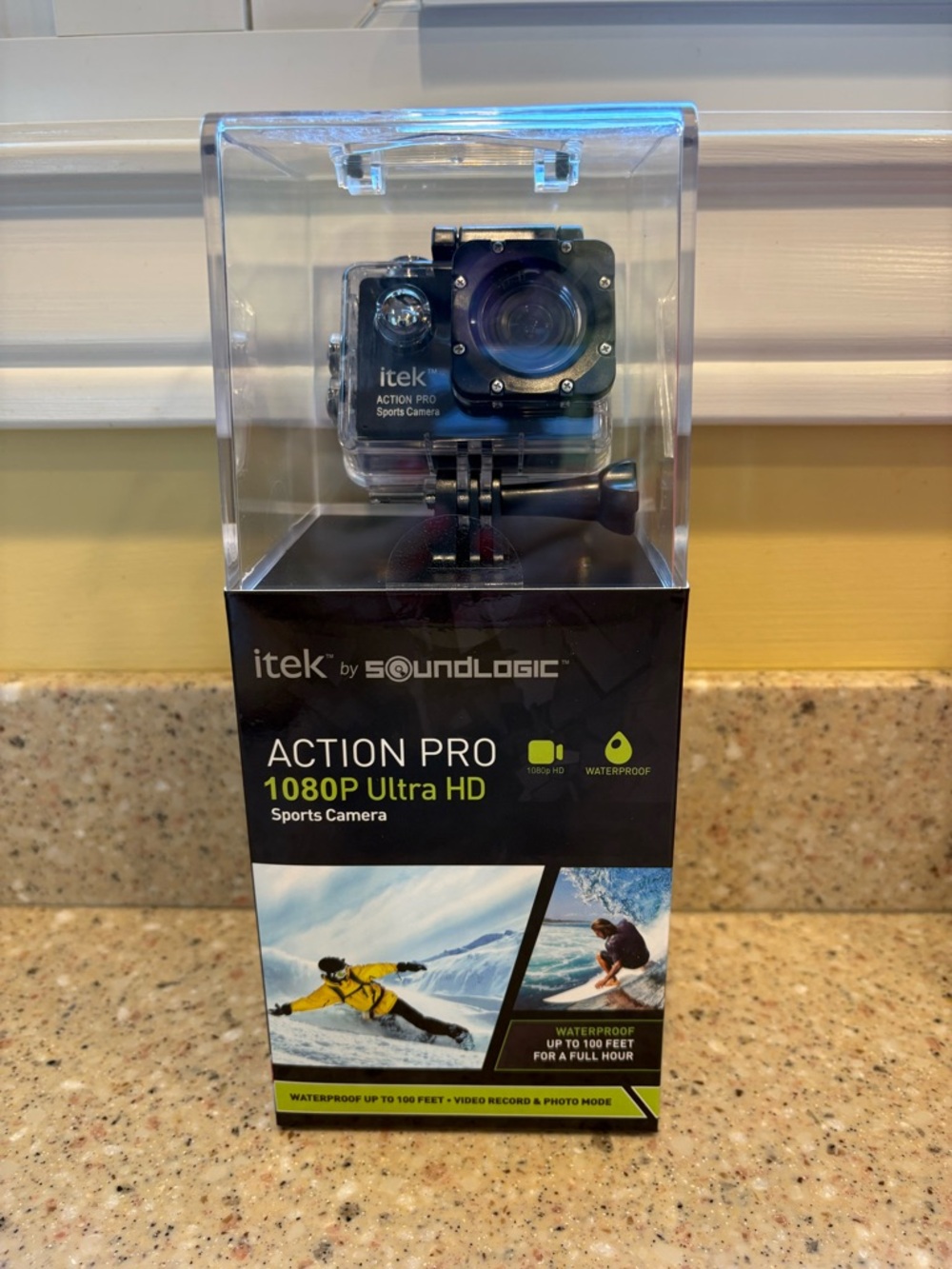 Itek SoundLogic Action Pro 1080P Ultra HD Waterproof Sports Camera & Accessories